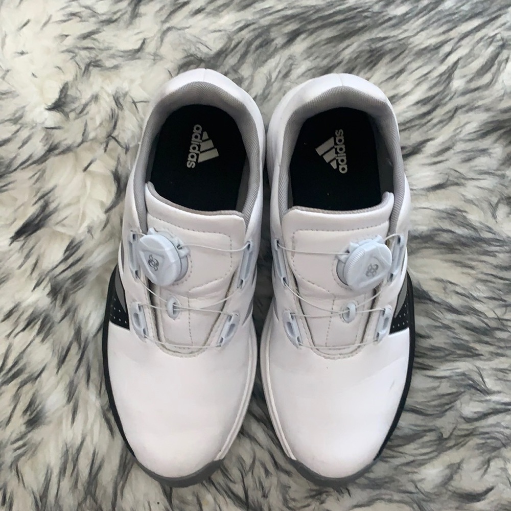 Adidas Golf shoes, kids size 4